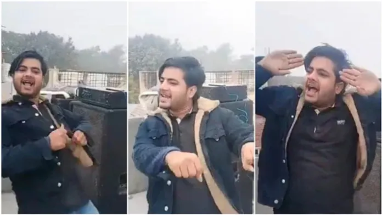Viral Video : राष्ट्रगीताचा अवमान करणं तरुणाला पडलं महागात 1234