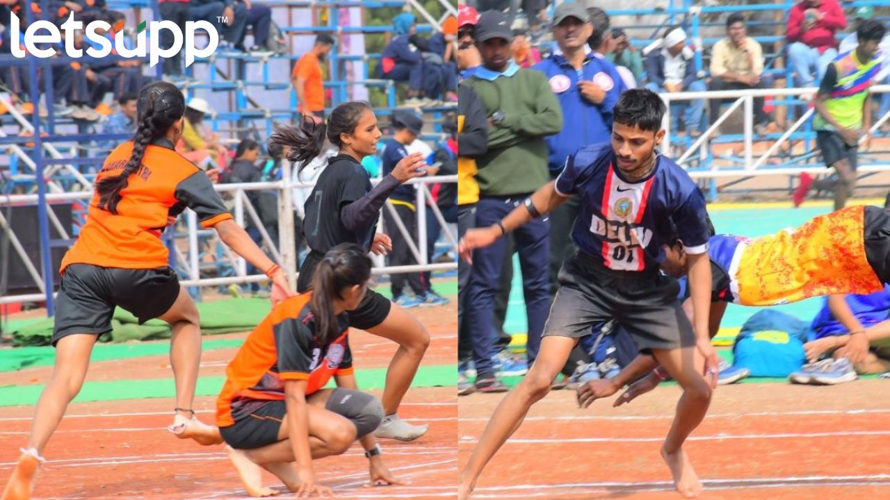 Khelo India Youth Games; महाराष्ट्र खो-खो संघाचा विजयाचा डबल धमाका Untitled Design
