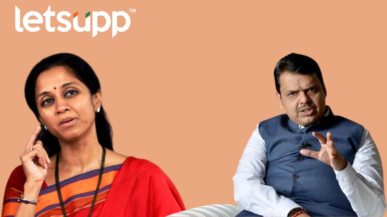 गृहमंत्रीचं आक्रमक.., सुप्रिया सुळेंनी घेतला फडणवीसांचा समाचार Untitled Design (5)