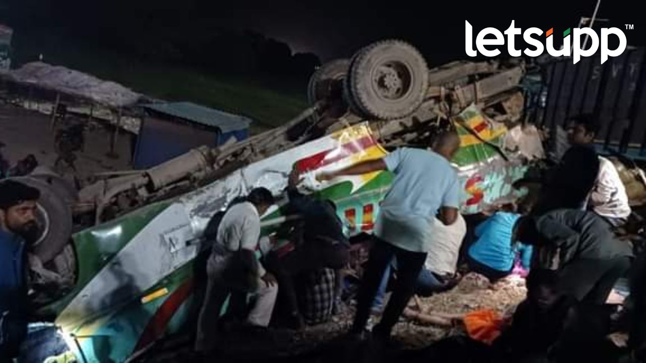 Accident : मध्यप्रदेशात बसचा भीषण अपघात, 13 जणांचा मृत्य तर… Untitled Design (78)