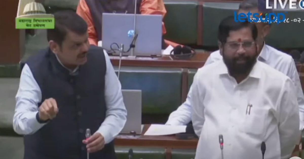 Maharashtra Budget Session : कांदाप्रश्नी विरोधकांनी घेरलं; शिंदेंच्या मदतीला पुन्हा फडणवीस धावले devendra fadnavis eknath shinde