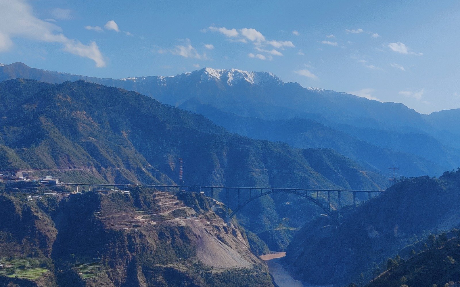 Chenab Railway Bridge : जगातील सर्वांत उंच ‘चिनाब रेल्वे पूल’ पूर्णत्वास… 1
