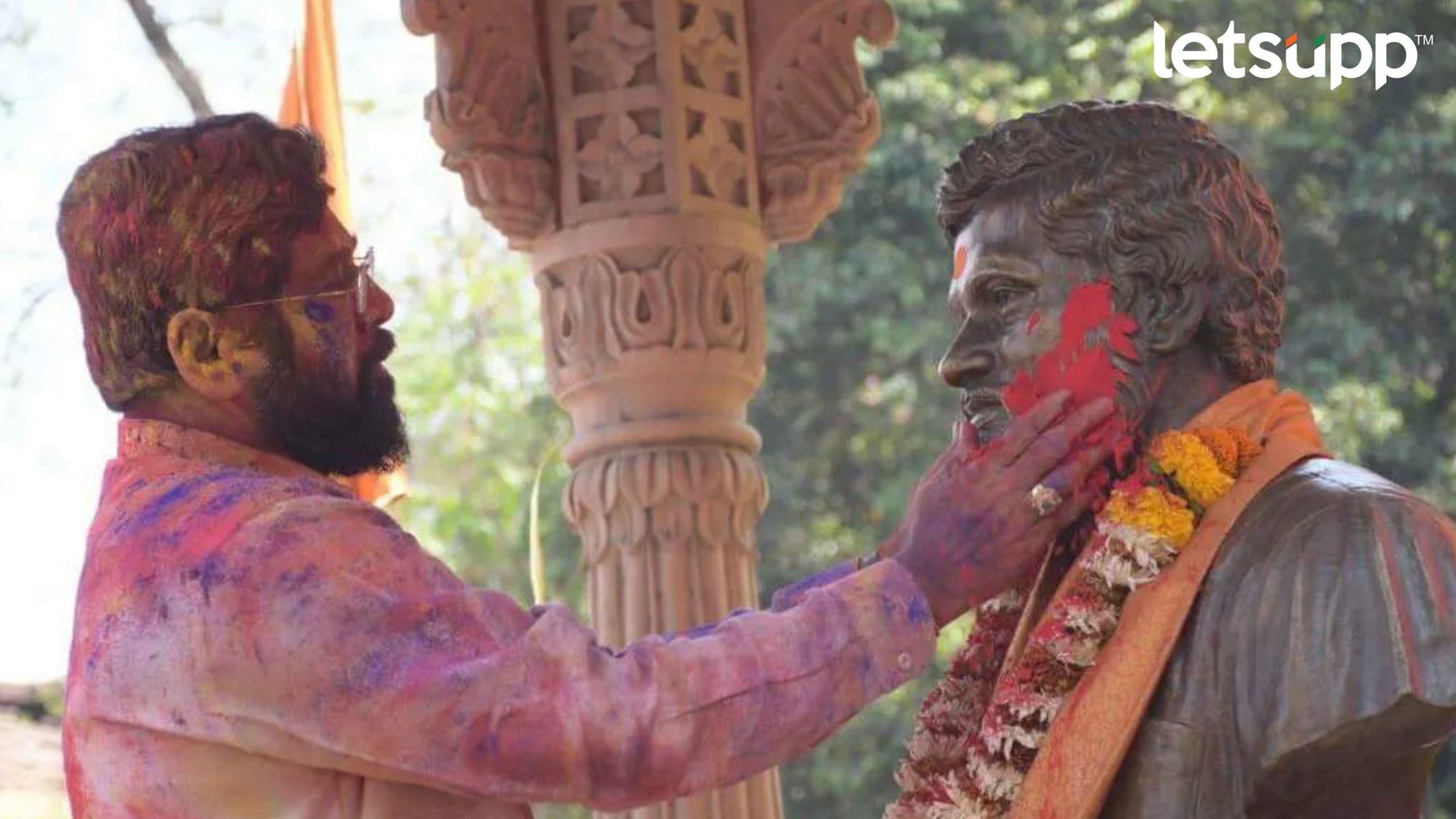 CM Eknath Shinde : मुख्यमंत्र्यांची अनाथ आश्रमात धुळवड 13