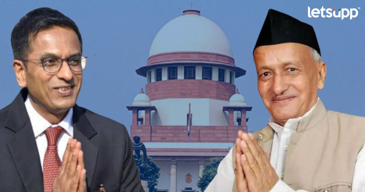 सत्तासंघर्षाच्या सुनावणीत राज्यपालांच्या भूमिकेवर सरन्यायाधीशांनी केली प्रश्नांची सरबत्ती cji chandrachud & Bhagat Singh Koshyari