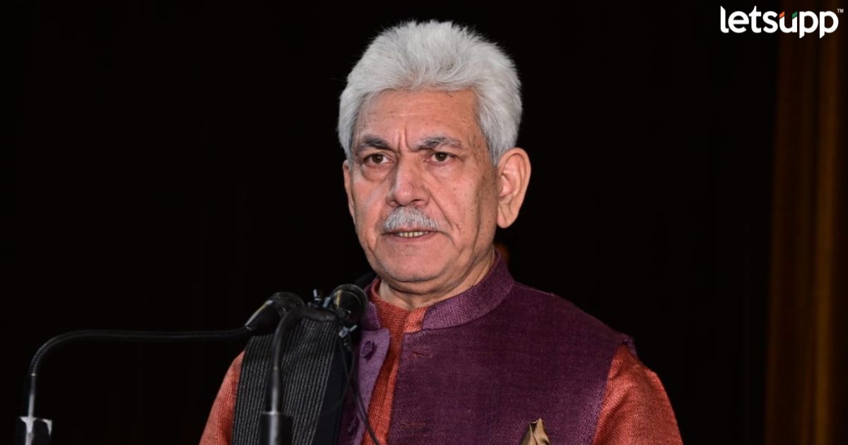 ‘महात्मा गांधी फक्त हायस्कुल पास, त्यांच्याकडे कोणतीही डिग्री नव्हती’ काश्मीरच्या नायब राज्यपालांच वादग्रस्त वक्तव्य manoj sinha