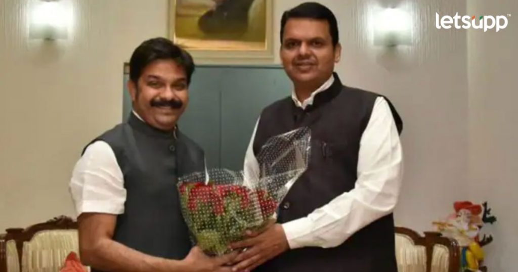 Prasad Lad With Devendra Fadanvis