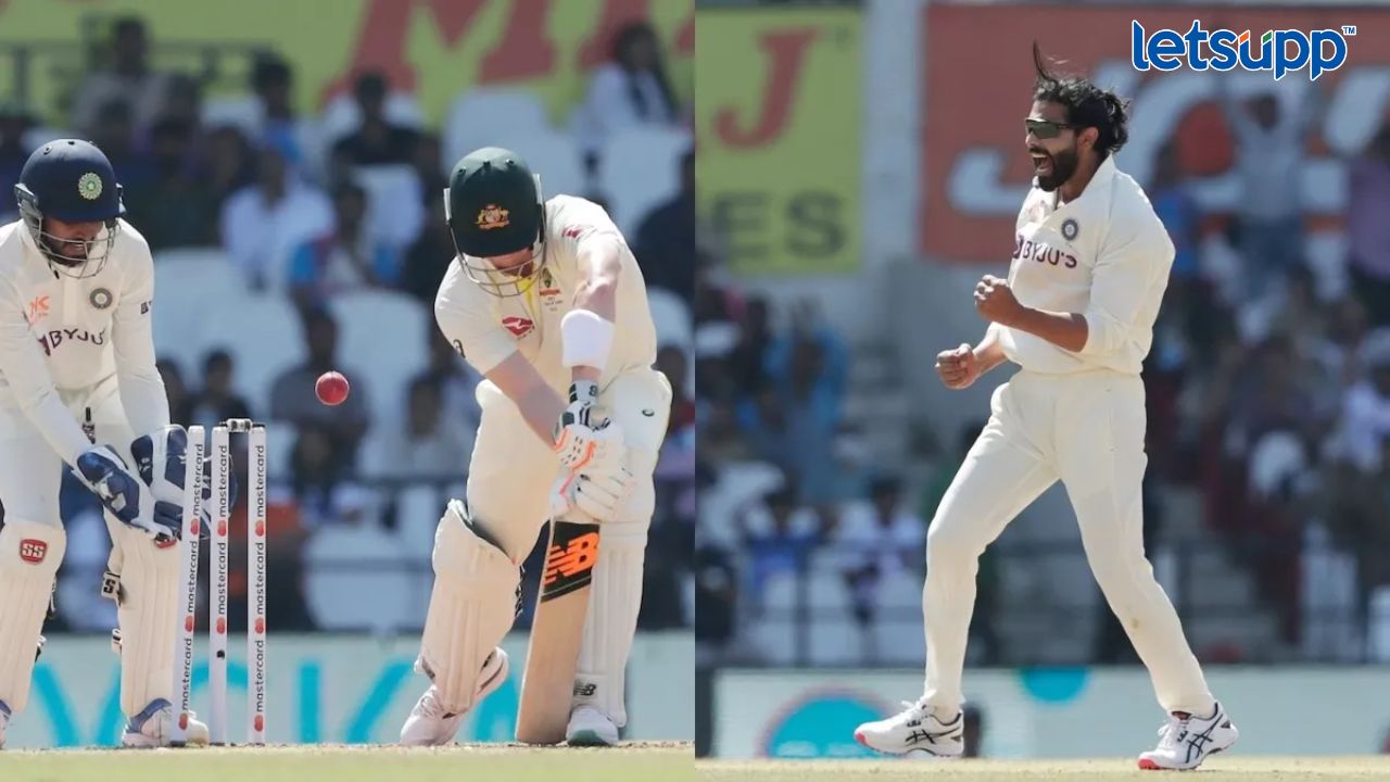 Jadeja Bowled Smith: स्टीव्ह स्मिथला चकमा देत जडेजाने केले बोल्ड, पाहा व्हिडिओ Untitled Design (2)