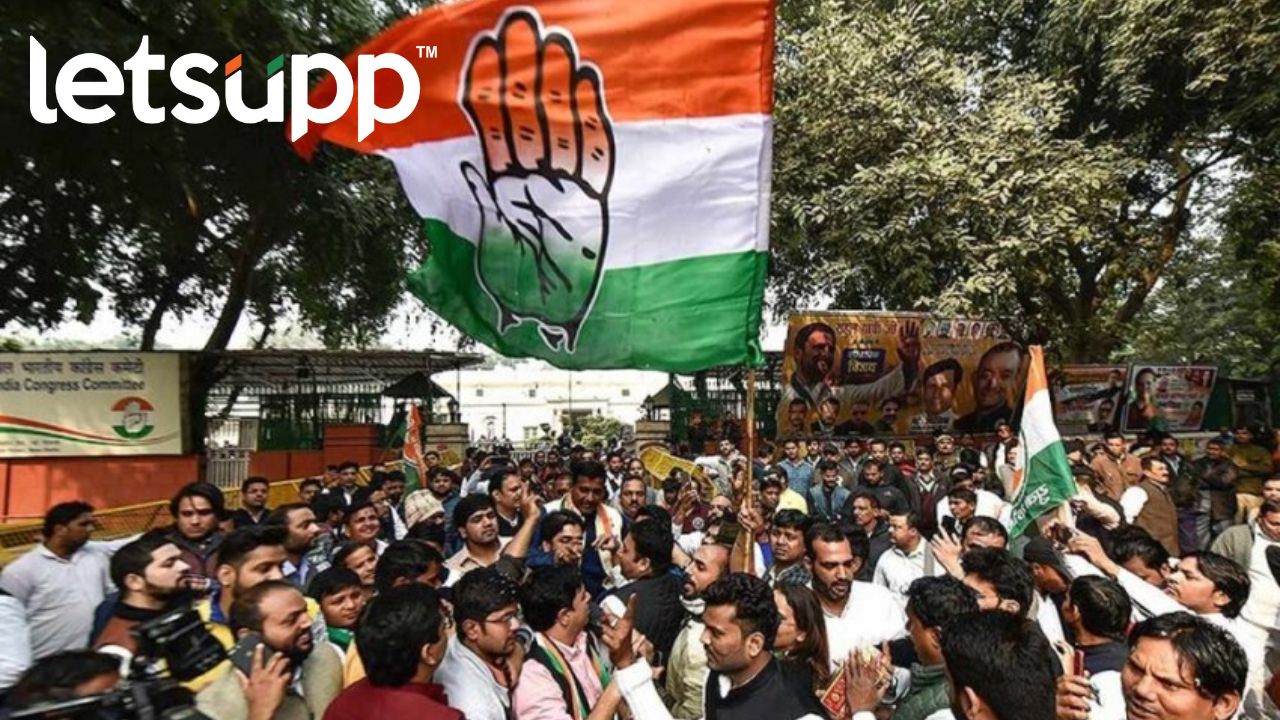शेतकऱ्यांसाठी युवक काँग्रेस मैदानात; विधानभवनाबाहेर निदर्शने Congres Protest