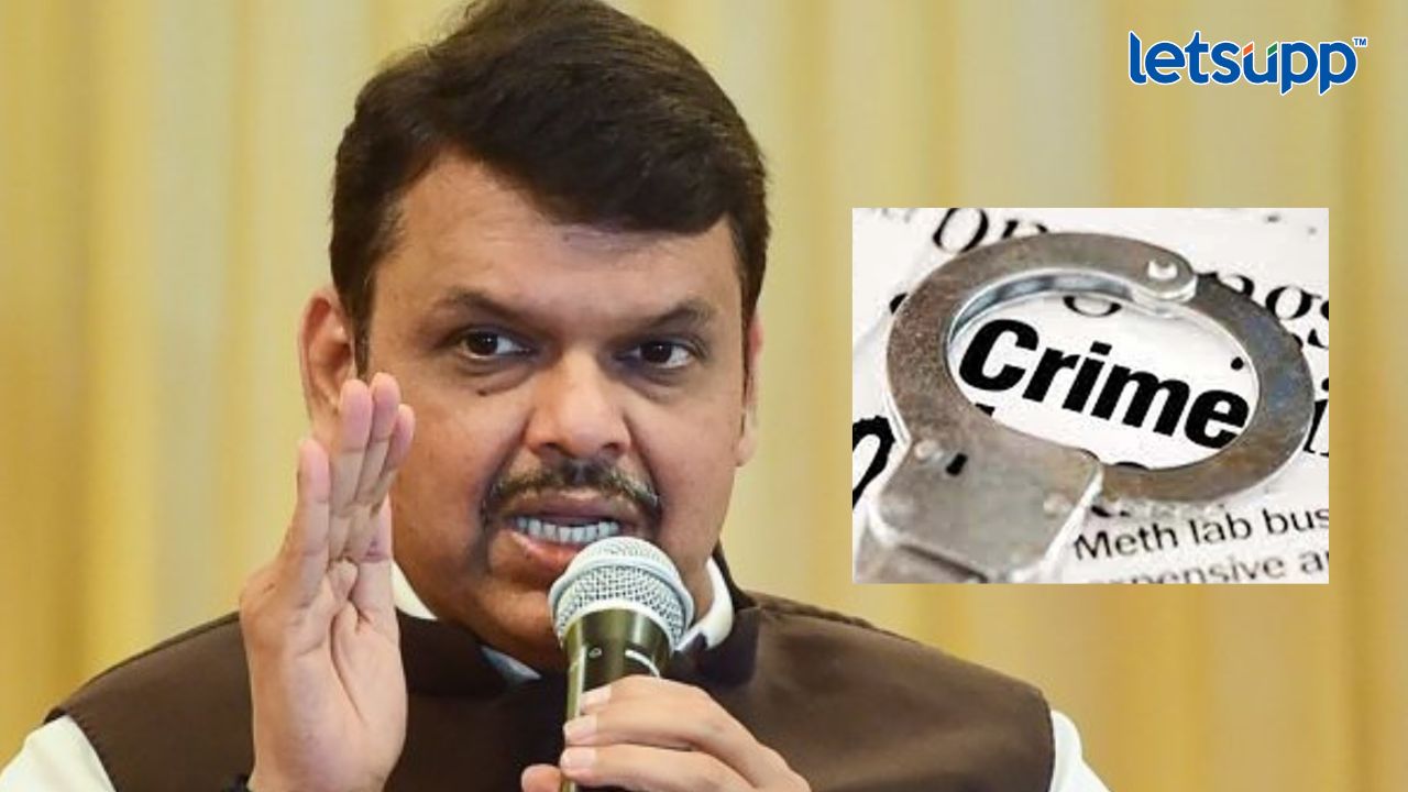 गुन्हेगारीच्या प्रश्नावरुन देवेंद्र फडणवीसांनी संपूर्ण आलेखच मांडला Devendra Fadnavis Rime