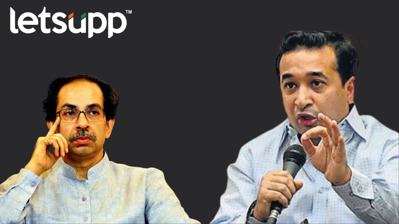 Nitesh Rane : सर्वात मोठा दलाल आज बारसूमध्ये आलाय, राणे बंधूंची उद्धव ठाकरेंवर टोलेबाजी Nitesh RAne
