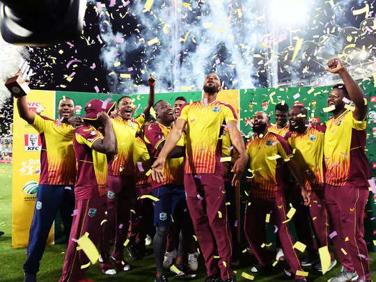 SA vs WI: दक्षिण आफ्रिका-वेस्ट इंडिज सामन्यात धावांचा पाऊस; विंडीजने जिंकली मालिका West Indies Won 99074098