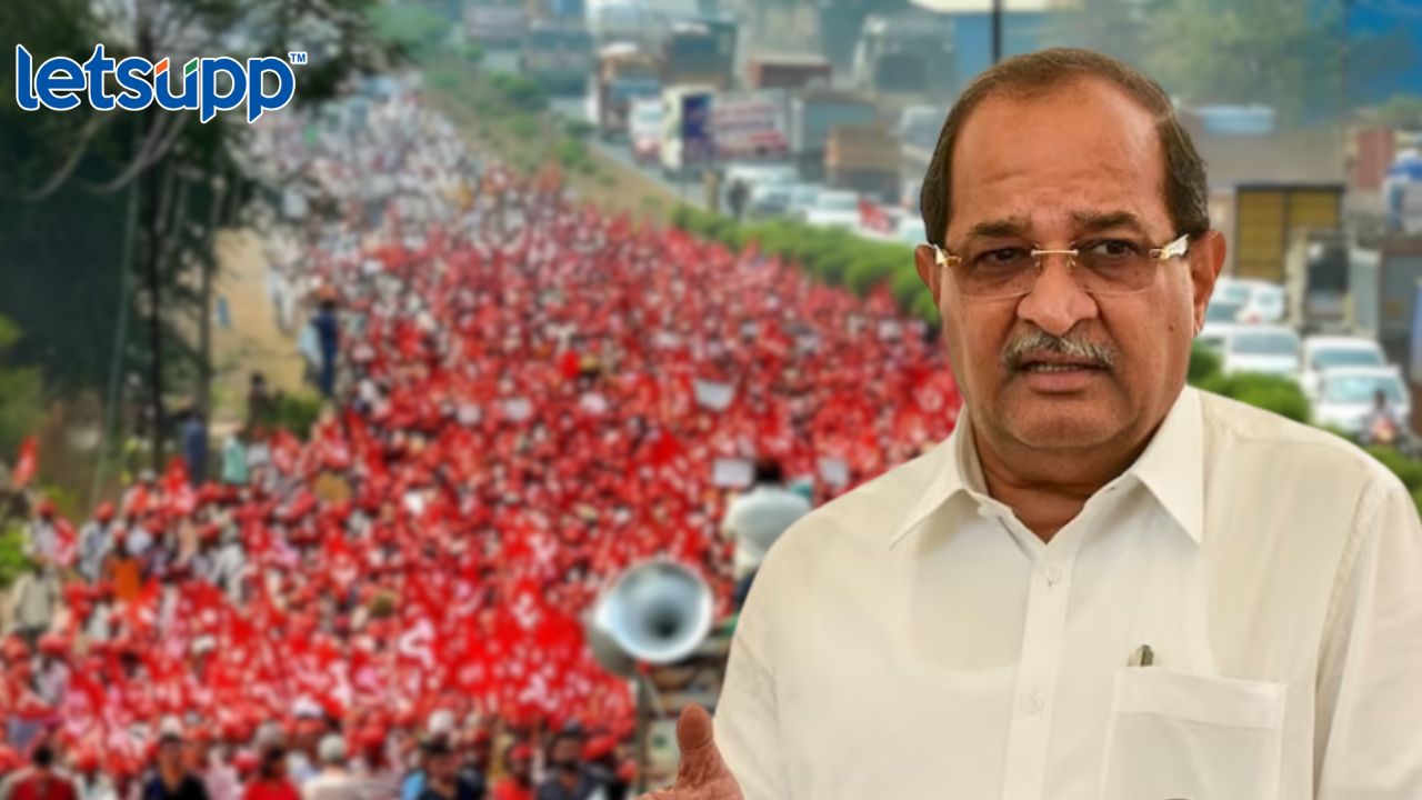 Kisan sabha long march : मुख्यमंत्र्यांनी दखल घेतल्यानंतर विखेंसह दोन मंत्री आंदोलकांना भेटणार, लाल वादळ थांबणार? Ajit Navale
