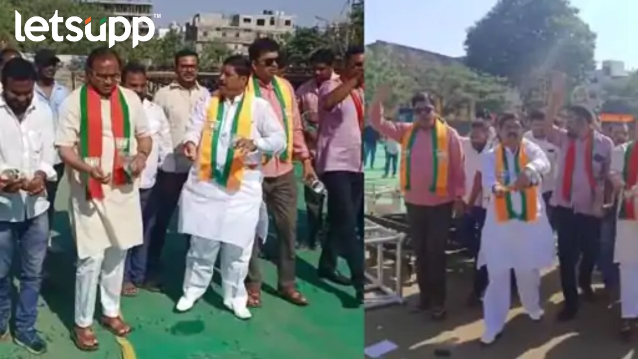 उद्धव ठाकरेंना दोन पक्षांच्या कुबड्या घेण्याची वेळ! भाजपने सभेस्थळी गौमूत्र शिंपडले… Chatrapati