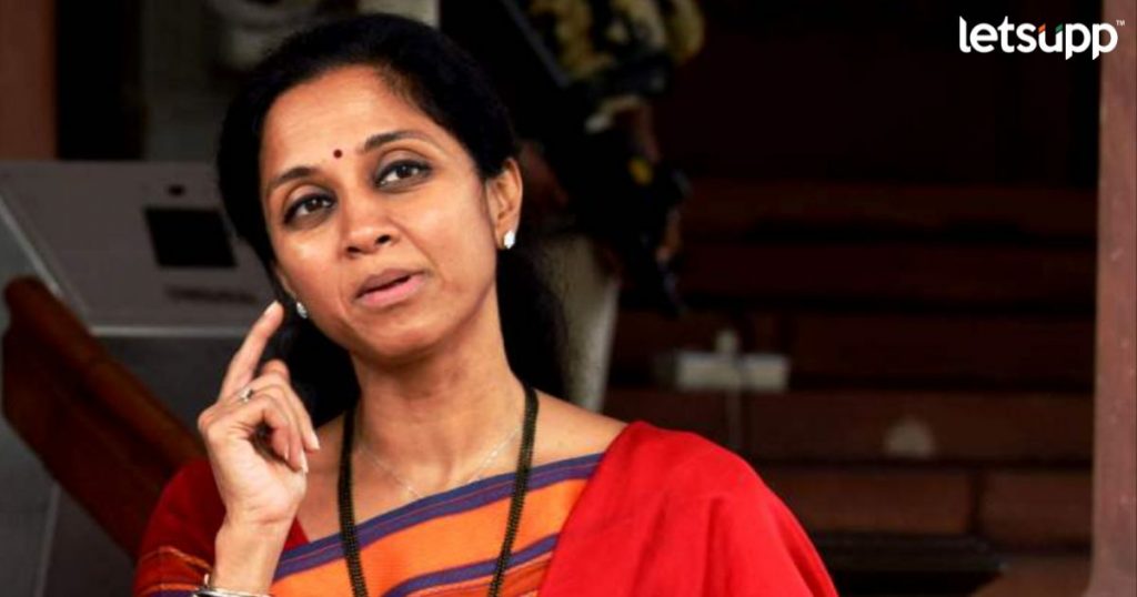 तुतारी पोहोचली का गावात? सुप्रियाताईंच्या प्रश्नावर बारामतीकर म्हणतो, "आम्ही दादांसोबत"