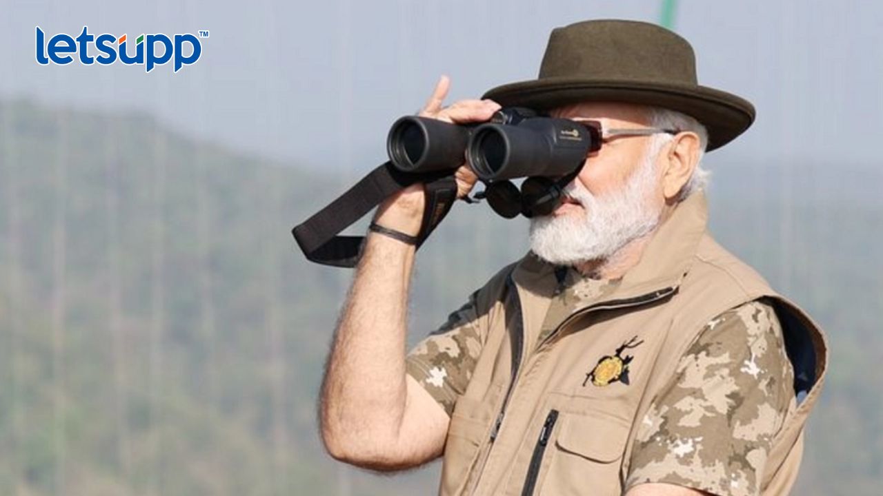 PM मोदींना जंगल सफारीत वाघ दिसलाच नाही; वाहन चालकावर ठपका, नोकरीही धोक्यात Narendra Modi