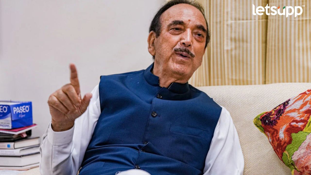 Ghulam Nabi Azad : काँग्रेस रिमोट कंट्रोलने चालवली जातेय, राहुल गांधी काँग्रेसचे कॅप्टन Untitled Design 2023 04 05T211139.313