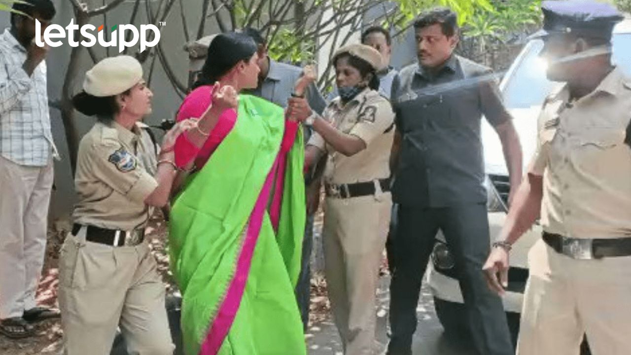 YSSharmila : मुख्यमंत्र्यांच्या बहिणीची दबंगगिरी… थेट पोलीस अधिकाऱ्याच्या कानशिलात लगावली Untitled Design 2023 04 24T161717.693
