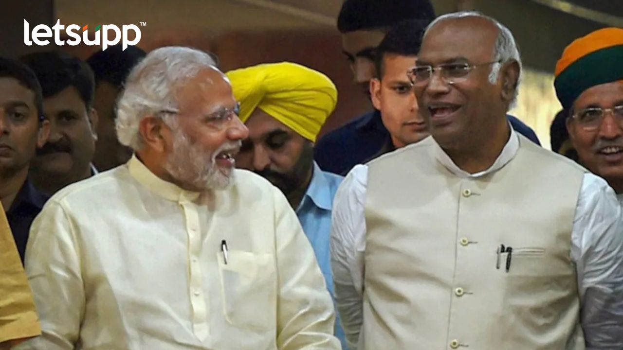 आधी वादग्रस्त वक्तव्य, नंतर माफी…मोदींवरील टिकेवर खरगे म्हणाले Untitled Design 2023 04 27T215212.922