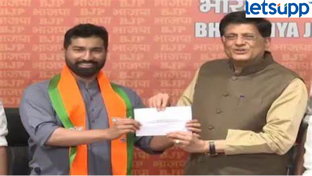 काँग्रेसला मोठा धक्का ! ‘या’ दिग्गज नेत्याच्या मुलाचा भाजपात प्रवेश