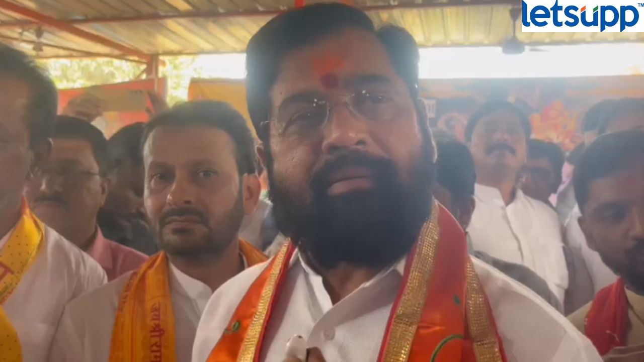 श्रीरामाकडे काय मागणं मागितलं ? ; शिंदेंनी सांगितलं, महाराष्ट्रात परत जाणार पण.. Eknath Shinde