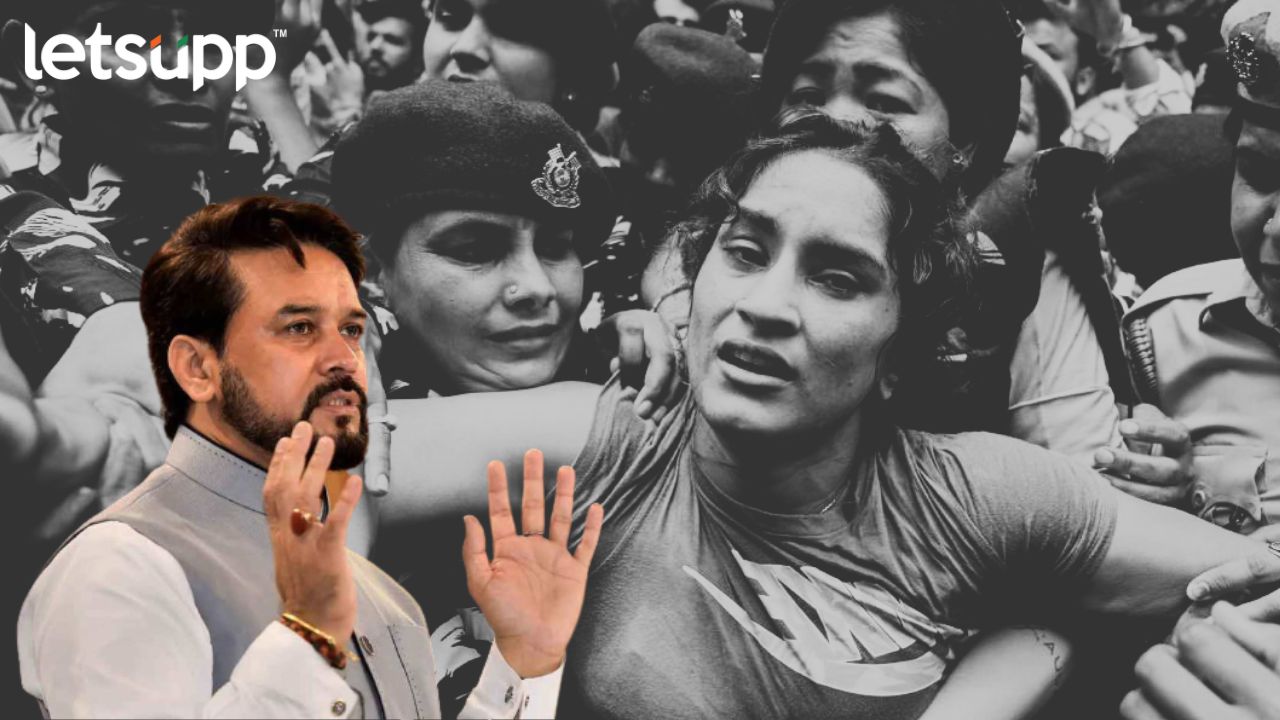 Wrestlers Protest : महिला कुस्तीपटूंच्या आंदोलनावर केंद्रीय क्रीडामंत्र्यांनी सोडलं मौन, म्हणाले… Anurag