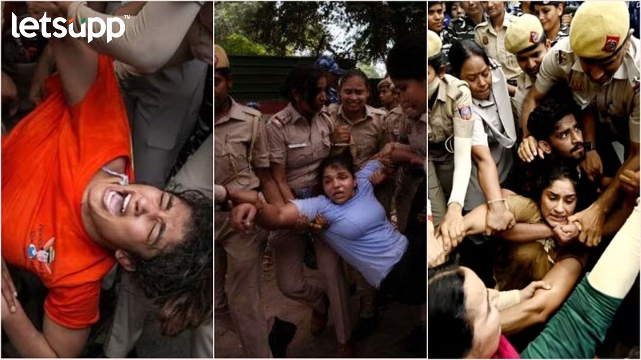 Wrestlers Protest : ‘त्या’ पोलिस अधिकाऱ्यांवर कारवाई करा, दिल्ली महिला आयोगाने घेतली दखल…