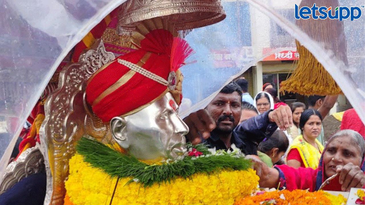 Gajanan Maharaj : संत गजानन महाराज पालखीचं आज पंढरपूरकडे प्रस्थान, शेगाव नगरी दुमदुमली Gajanan Maharaj