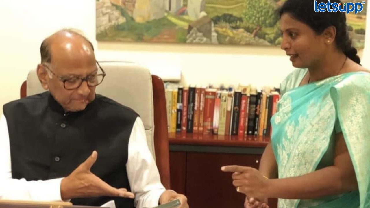 सुषमा अंधारेंचं शरद पवारांना पत्र; ‘साहेब, तुमचा निर्णय अठरापगड जातीला….’ Untitled Design 2023 05 02T161050.029