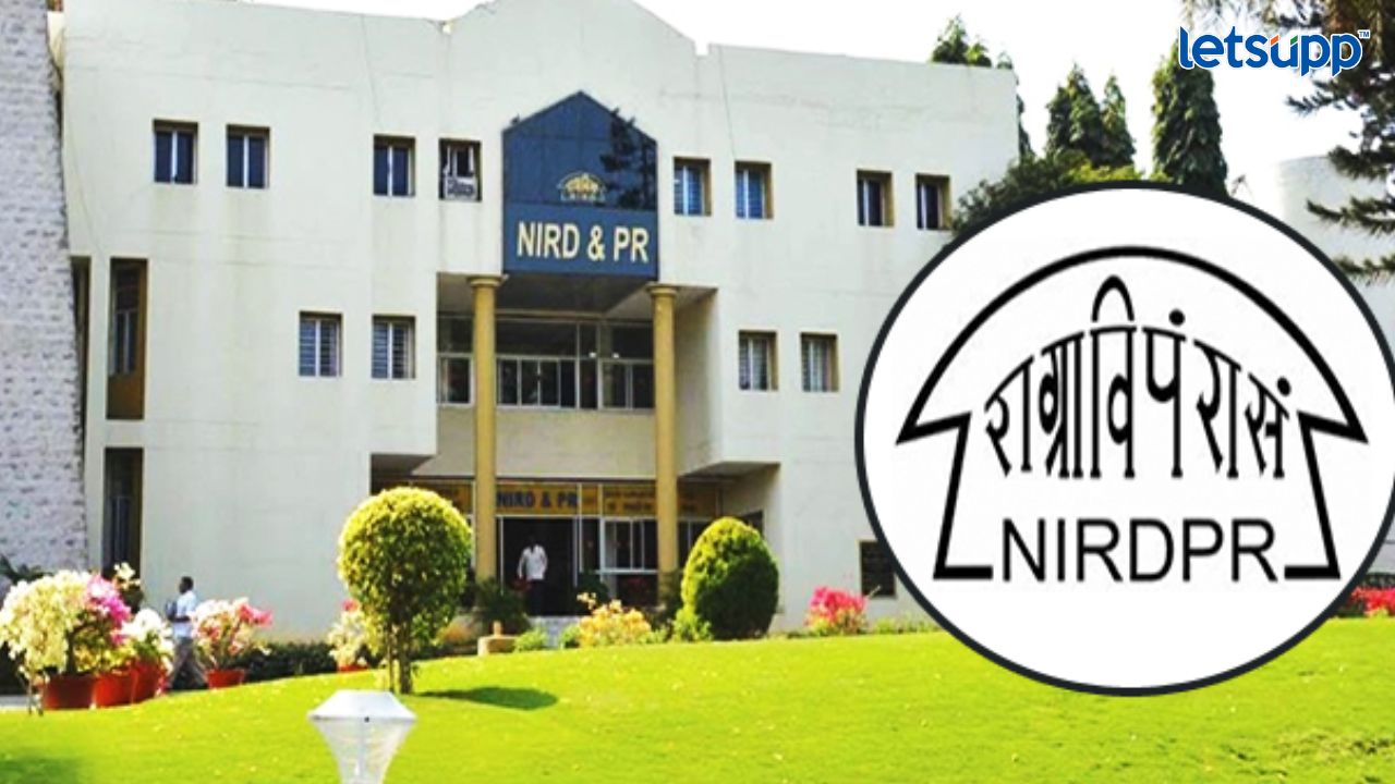 सरकारी नोकरीची मोठी संधी, राष्ट्रीय ग्रामीण विकास व पंचायती राज संस्थेत ‘या’ पदांसाठी मागवले अर्ज Untitled Design 2023 05 04T123255.316