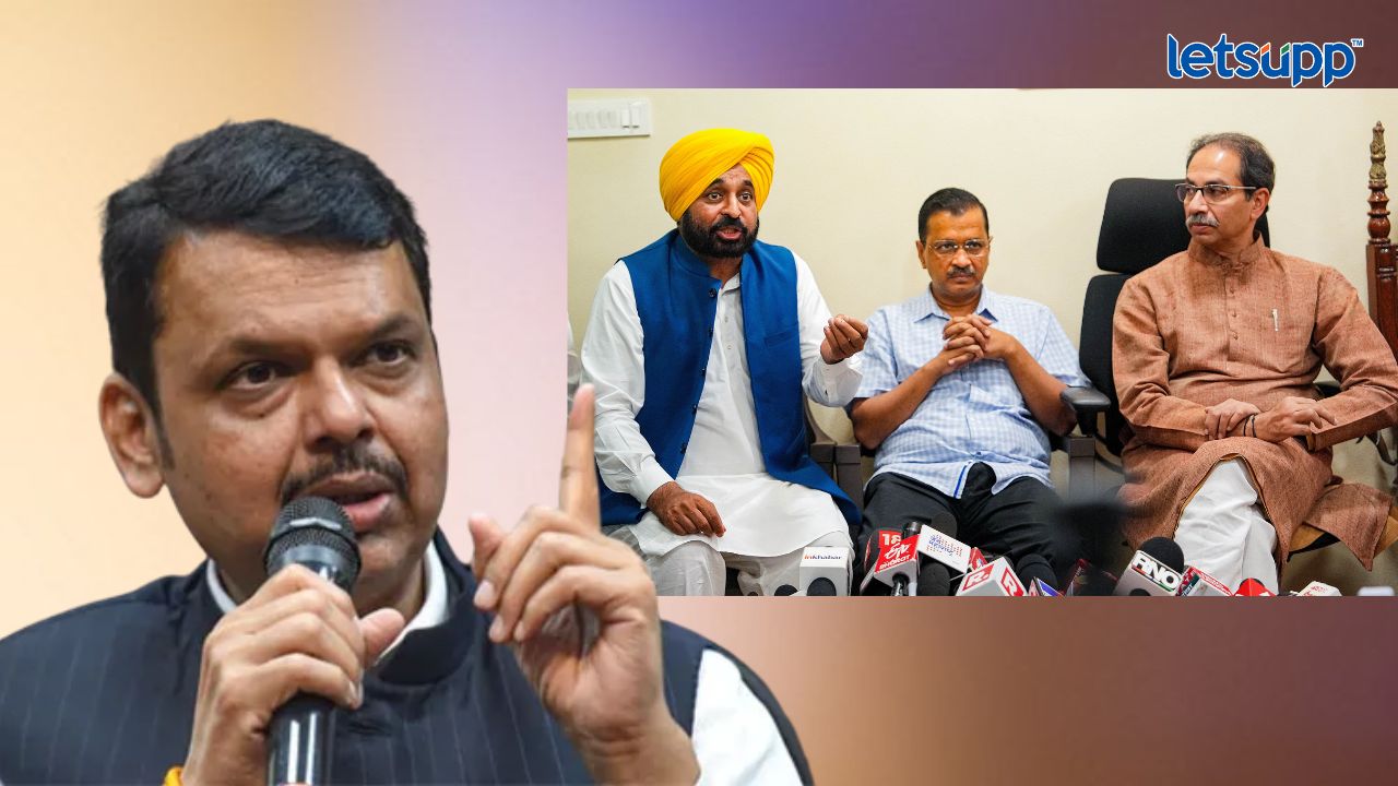 सापनाथ-नागनाथ एकत्र आले; ठाकरे-केजरीवाल भेटीवर फडणवीसांचा टोला