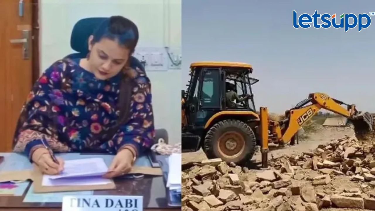 IAS Tina Dabi यांच्यावर कारवाईची टांगती तलवार : पाकिस्तानी हिंदुंची घरे पाडणं अंगलट येणार?