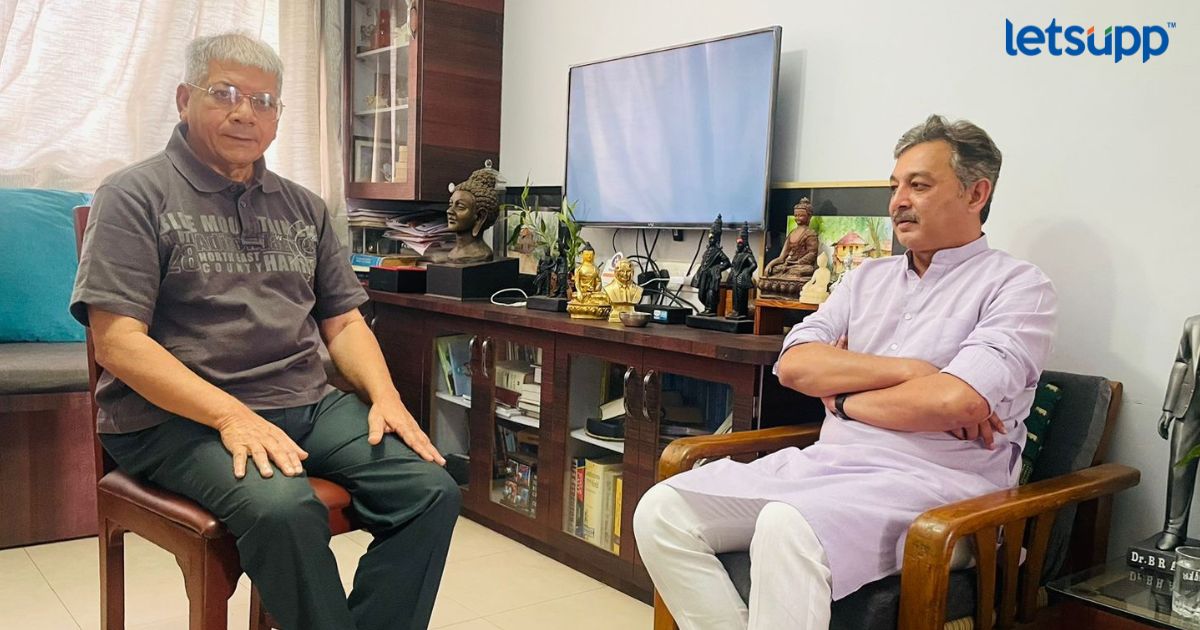 संभाजीराजे छत्रपती-आंबेडकर एकत्र येण्याच्या चर्चांना पूर्णविराम; ‘त्या’ कृतीमुळे फिस्कटली बोलणी Prakash Ambedkar Chhatrapati Sambhajiraje