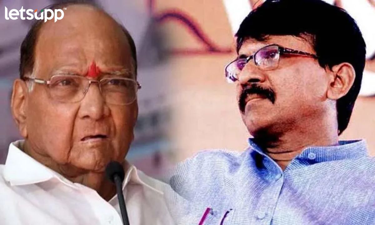 Sanjay Raut : ‘मी कुठे म्हणतो सामनाला…’ राऊत-पवारांमधील टीकेचा सिलसिला सुरूच Raut Pwar
