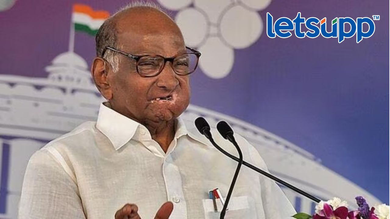 तुम्ही जेवण करुन घ्या, शरद पवारांची उपोषणकर्त्यांना विनंती Sharad Pawar