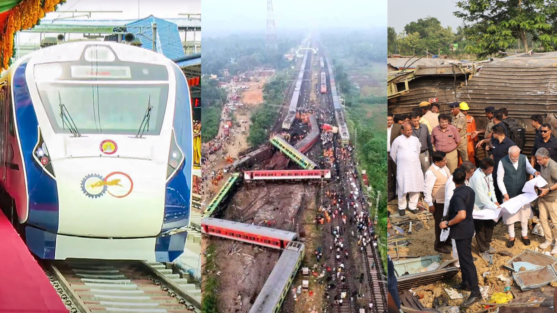 Letsupp Special : रेल्वे अपघाताचे ‘वंदे भारत’ कनेक्शन; मालगाड्यांचे प्रमाण अन् वाढती ठेकेदारीही मुळाशी?