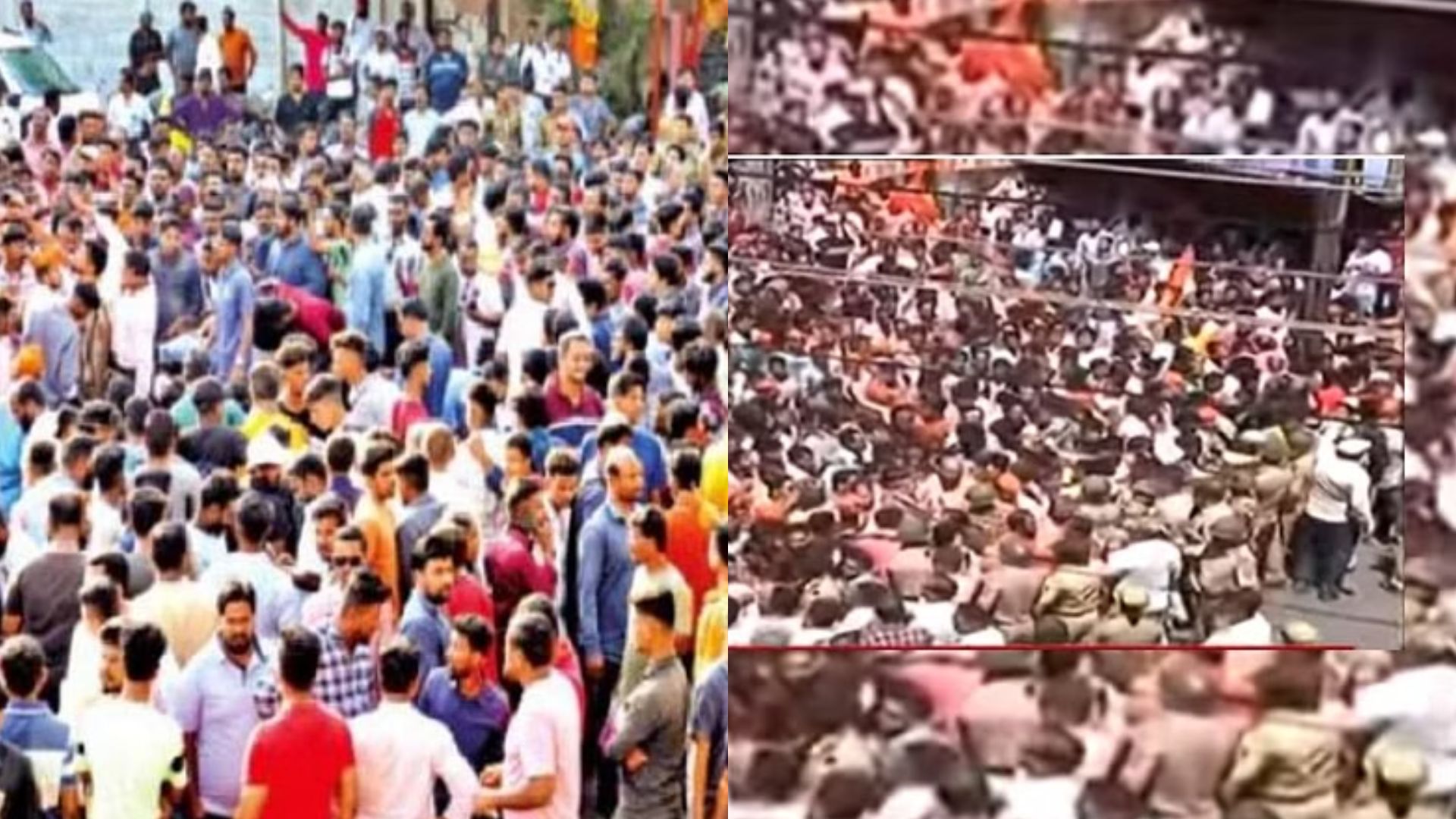 Kolhapur बंदला हिंसक वळण; जमावाकडून दगडफेक, पोलिसांचा लाठीचार्ज kolhapur bandh called by Hindutva organizations turned violent and incidents of stone pelting