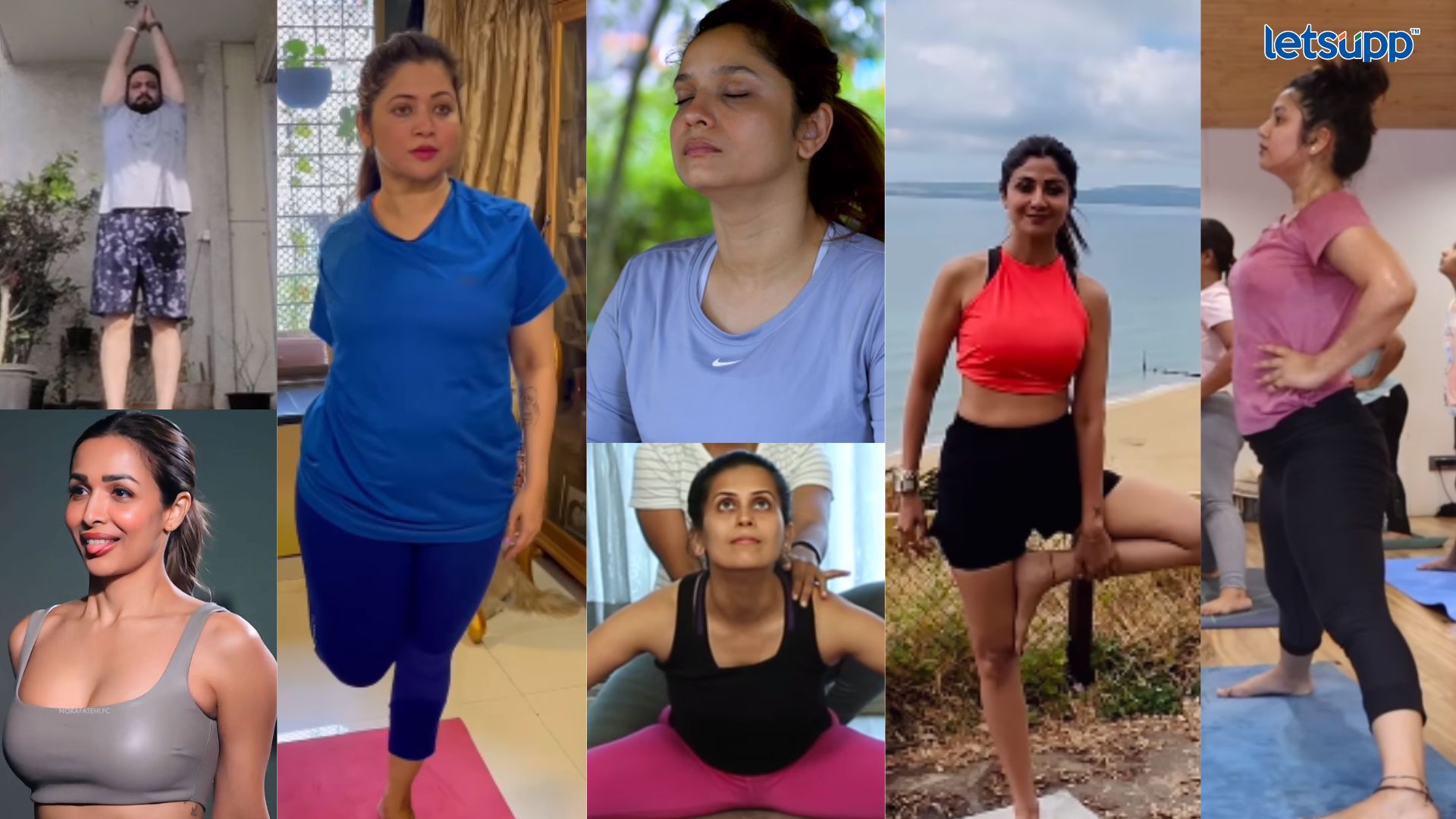 International Yoga Day: सेलिब्रिटींनी असा साजरा केला योग दिवस, सोशल मिडीयावर Video Viral International Yoga Day