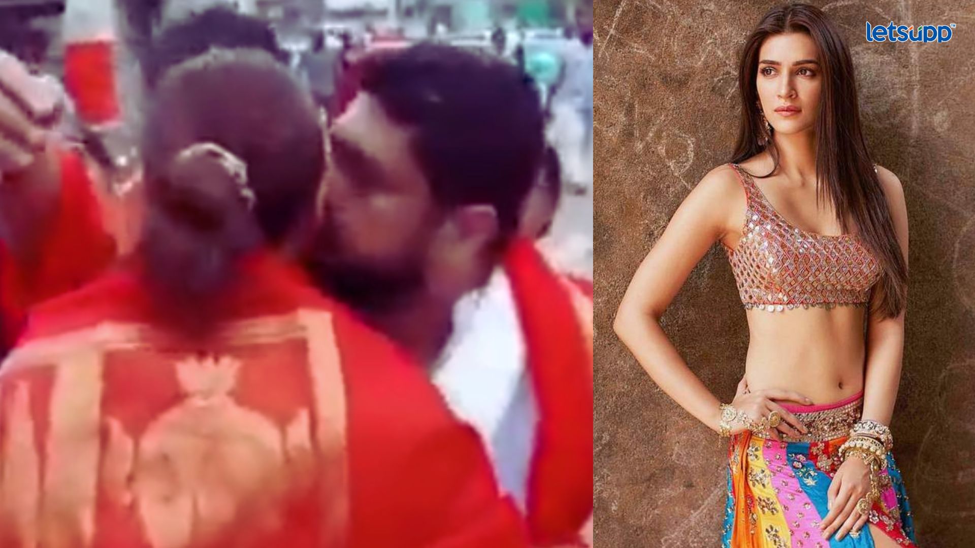 Kriti Senon: क्रितीने मंदिरातच केला दिग्दर्शकाला Kiss; पुजाऱ्यांचा संताप, म्हणाले… Kriti Senon