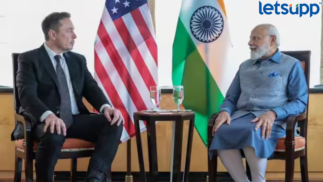 ‘मी मोदींचा फॅन’ एलॉन मस्कने घेतली पंतप्रधान नरेंद्र मोदींची भेट UPSC Exam (4)