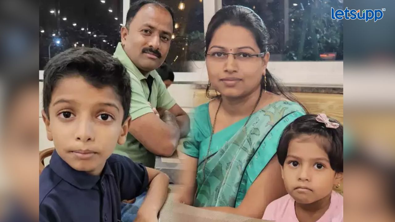 दौंड हादरलं! आधी पत्नीचा गळा आवळला, नंतर दोन्ही मुलांना संपवलं अन् शेवटी स्वत:ही घेतला गळफास Divekar Family