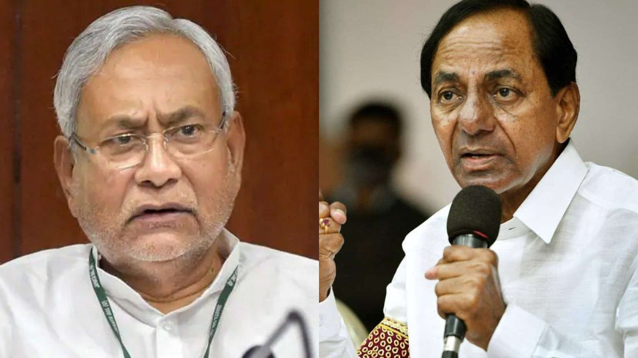 K. Chandrashekhar Rao and Nitish Kumar