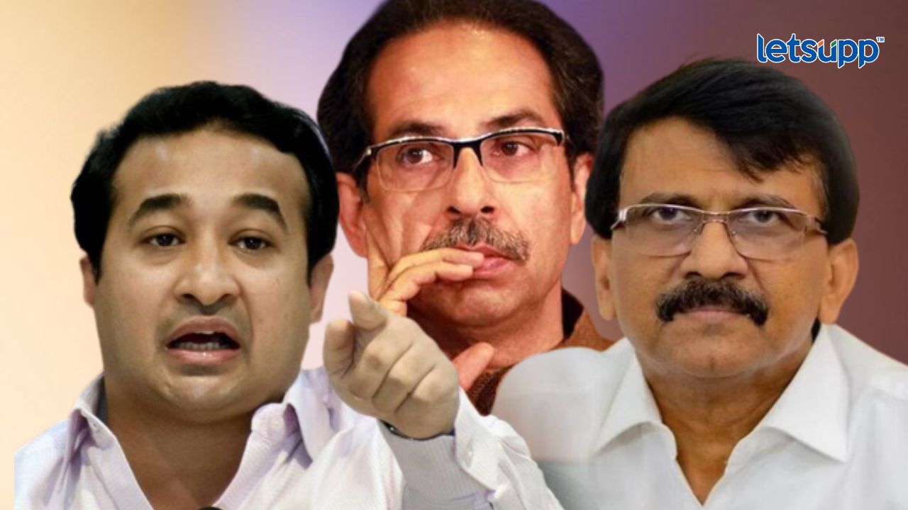 संजय राऊत अन् आदित्य ठाकरेंची भूमिका वेगळी का?, ठाकरे गटाच्या भूमिकेवर राणेंचा सवाल… Nitesh Rane : 'ठाकरे गटात राऊत विरुद्ध आदित्य गँगवॉर, दोघांची नार्को करा'; नितेश राणेंचा पलटवार