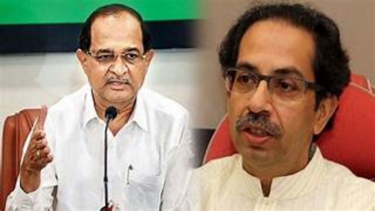 Maharashtra Politics : ‘उद्धव ठाकरेच मोठा कलंक’; विखे पाटलांचा घणाघात Radhakrishna Vikhe And Uddhav Thackeray