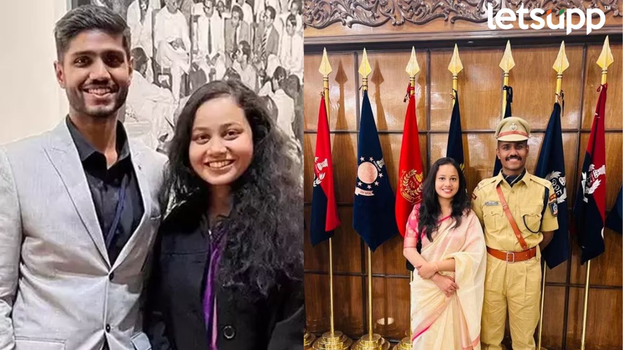 UPSC टॉपर रिया दाबीशी विवाह, कोण आहेत IPS मनीष कुमार? महाराष्ट्राशी आहे खास कनेक्शन Ria Dabi '