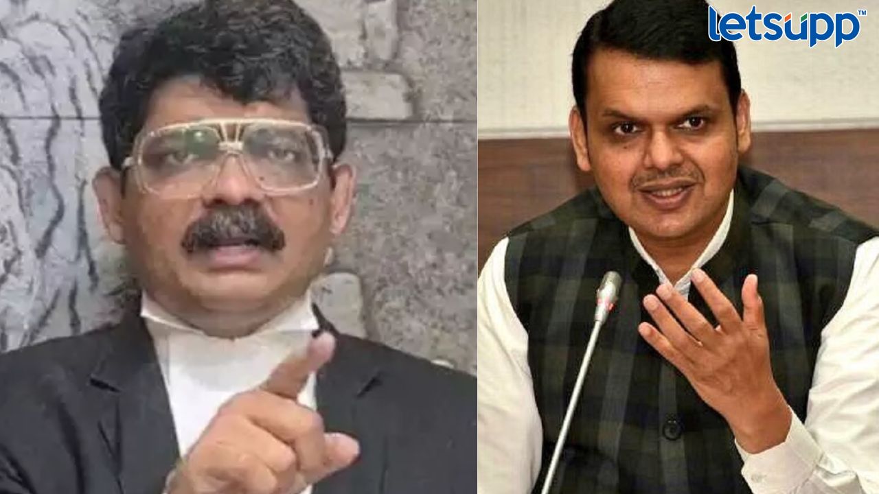 बॅंकेच्या प्रत्येक शाखेत देवेंद्र फडणवीसांचे तैलचित्र लावा, सदावर्तेंचे बॅंकेला निर्देश Sadawarte And Fadanvis