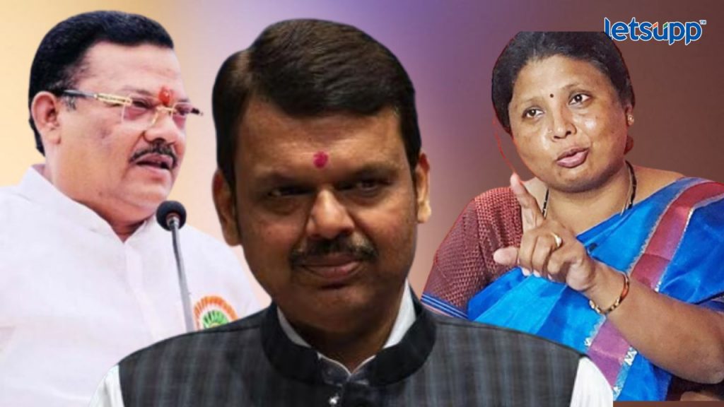 Sushma Andhare Devendra Fadnavis Sanjay Shirsat