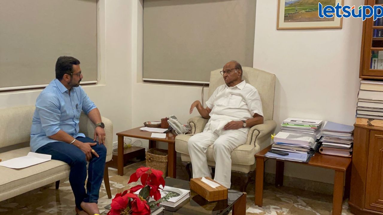 ‘भेट घेतली, कानमंत्र मिळाला’; शरद पवारांनी फेटाळला खासदार कोल्हेंचा राजीनामा