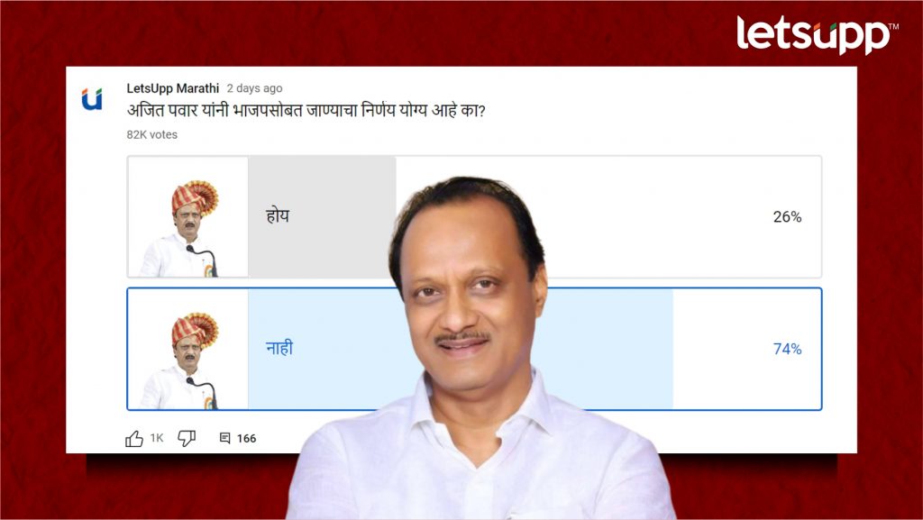Ajit Pawar Letsupp Poll