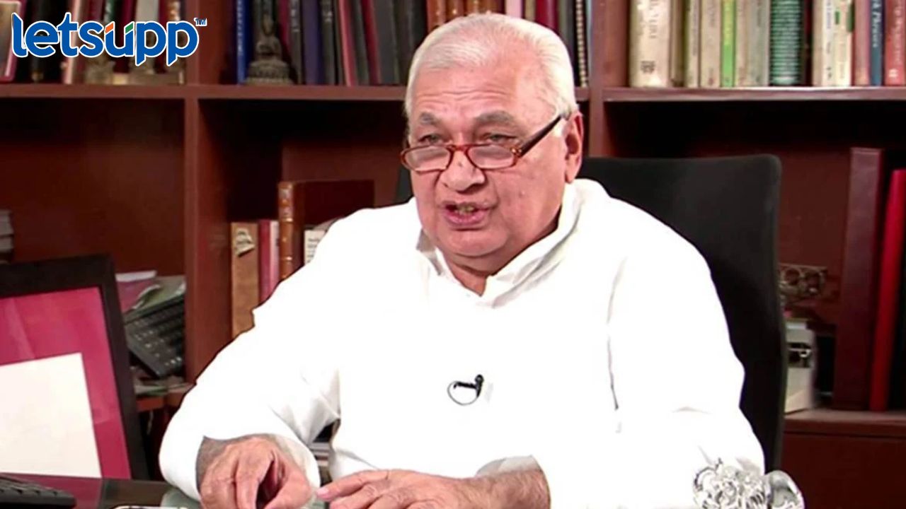 सुरक्षेत मोठी चूक; राज्यपालांच्या ताफ्यावर कारची धडक, दोघांना अटक Arif Mohammad Khan