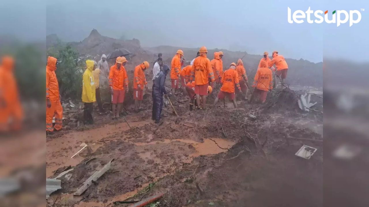 Irshalwadi Landslide : 36 तासांची झुंज यशस्वी! मातीच्या ढिगाऱ्यात अडकलेल्या महिलेसाठी जवान ठरले ‘देवदूत’…